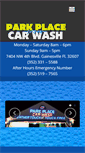 Mobile Screenshot of parkplacecarwash.com